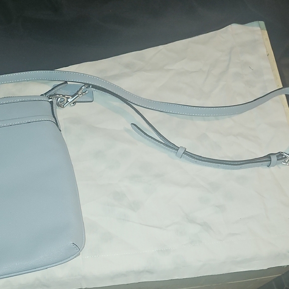 Coach Blue Crossbody Bag with Minimalist Design. Excellent Condition - Picture 7 of 15